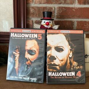 Halloween 4 and 5 Special Edition The Return/ Revenge DVDS‼️FINAL SALE